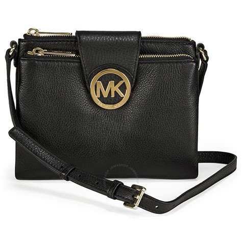 michael kors fulton leather crossbody bag|Michael Kors new crossbody bag.